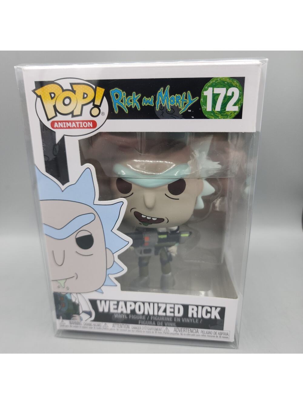 Funko Pop! Vinyl Rick and Morty Weaponized Rick #172 Animation Figure